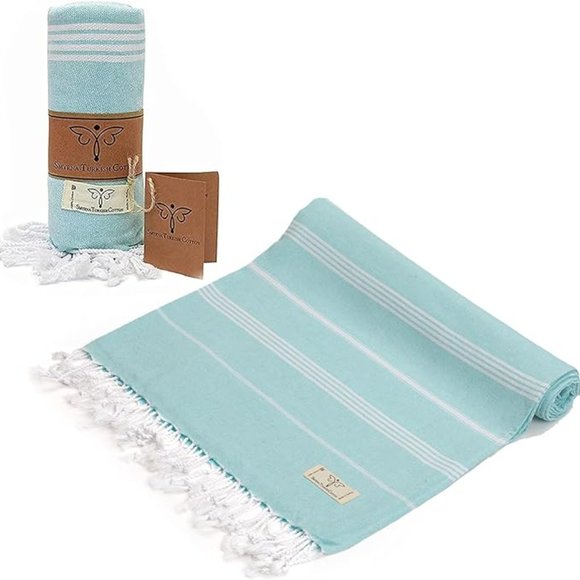 Turkish beach towel size 37x71 inch - Picture 2 of 5